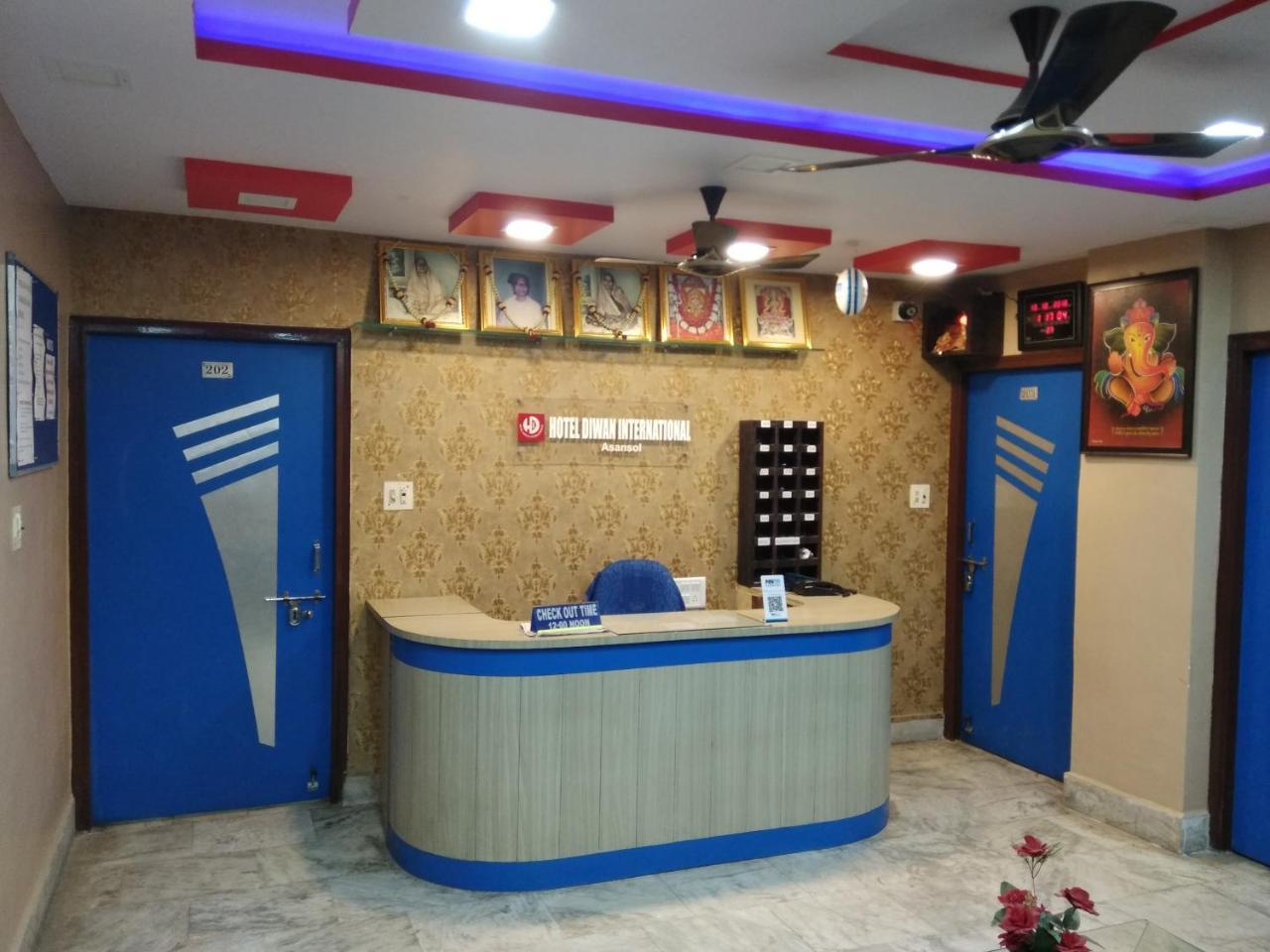 M/S Hotel Diwan International Āsansol Exteriör bild