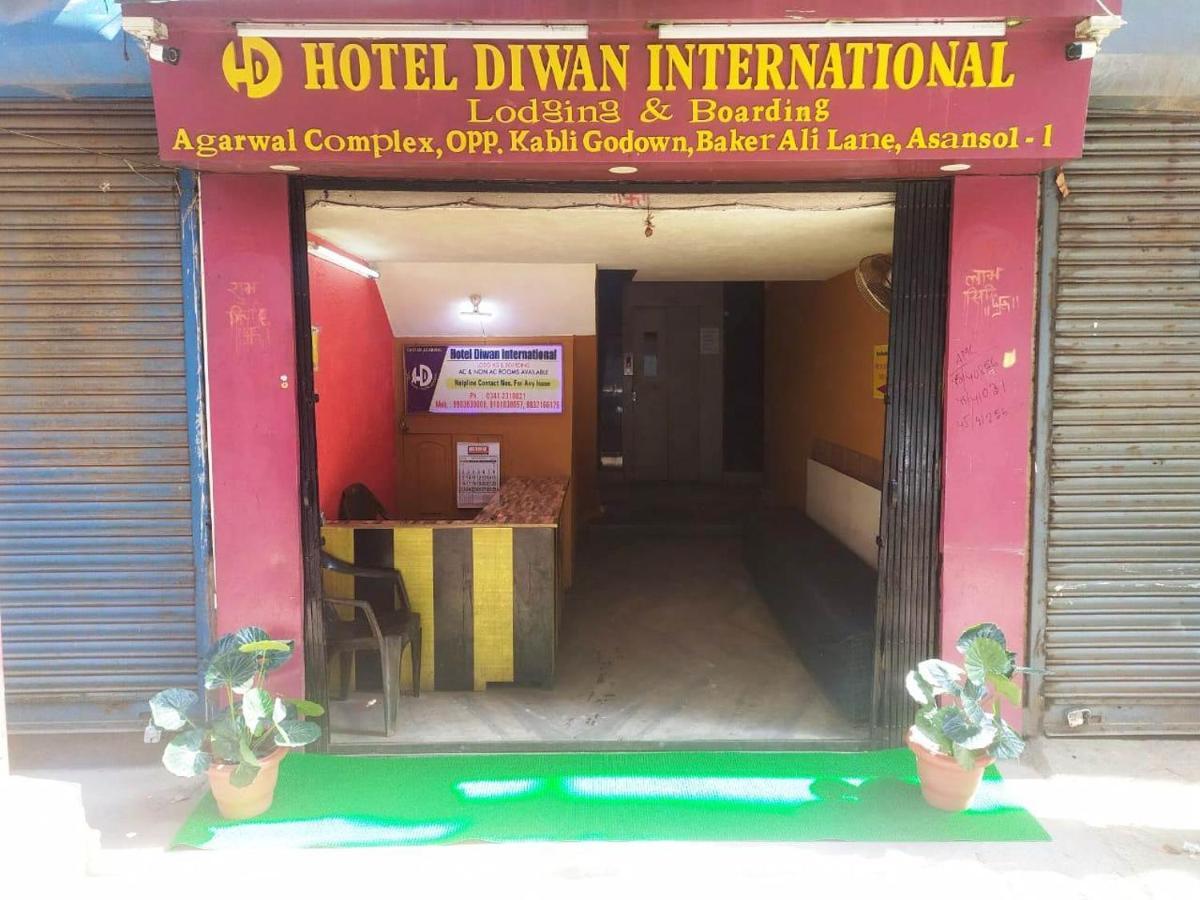 M/S Hotel Diwan International Āsansol Exteriör bild