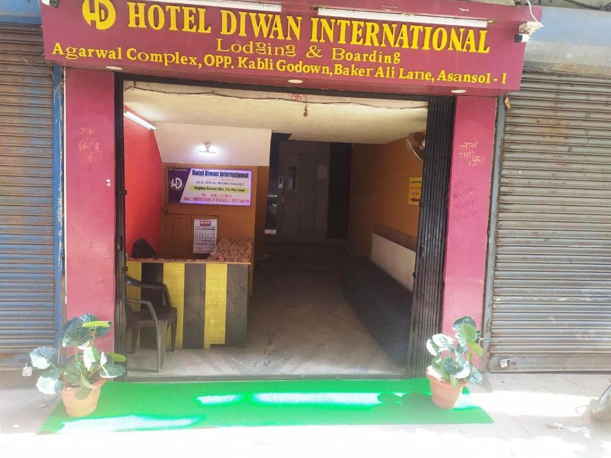 M/S Hotel Diwan International Āsansol Exteriör bild